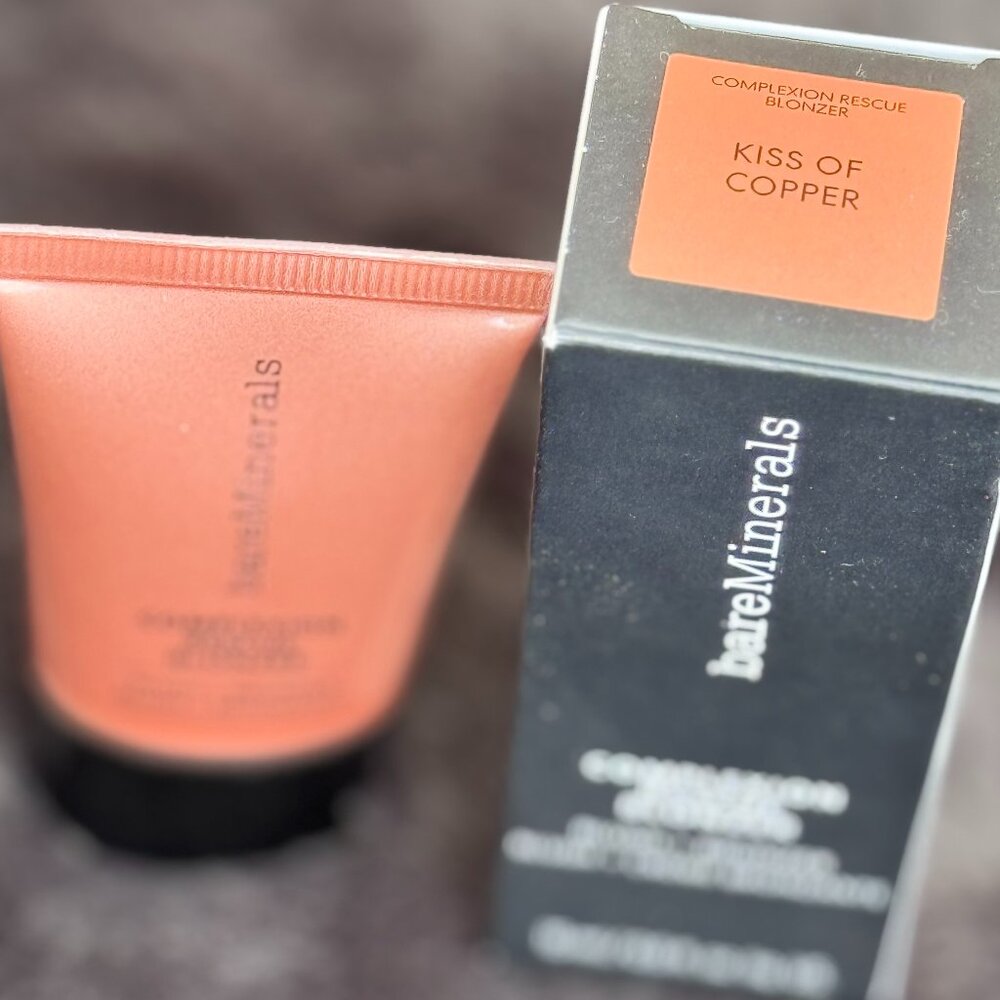 BRAND NEW!  BARE MINERALS Complexion Rescue Blonzer, Kiss of Copper - Picture 3 of 4